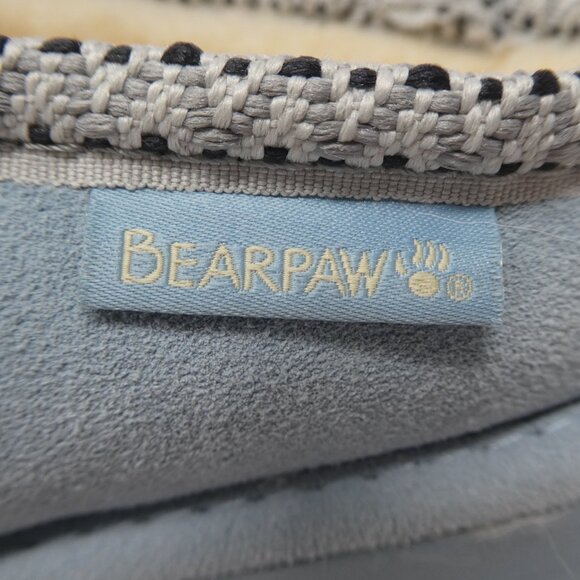 BearPaw Tabitha Tourmaline Blue Suede Wool Platform Clog Slippers NWT Womens 10 - Picture 12 of 16